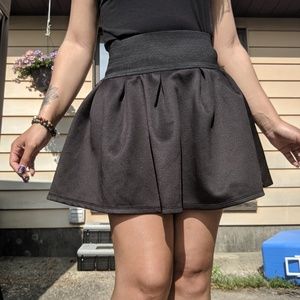Black skirt